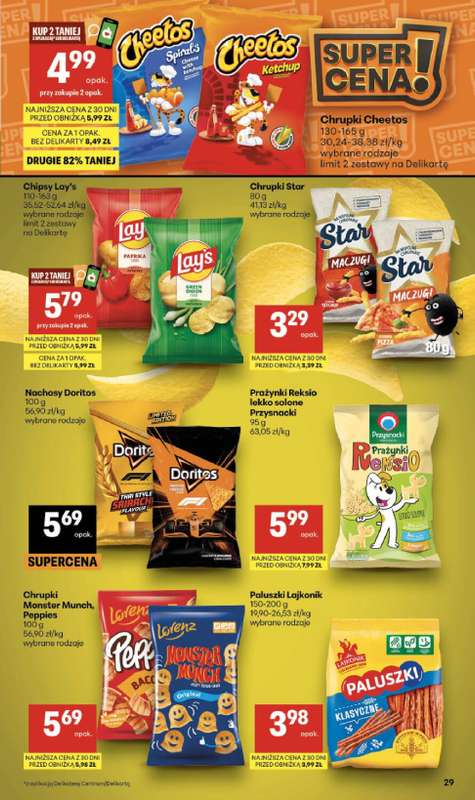 Delikatesy Centrum - gazetka promocyjna Gazetka  do środy 19.08 - strona 29