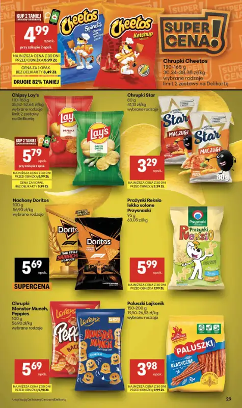 Delikatesy Centrum - gazetka promocyjna Gazetka  do środy 19.08 - strona 29