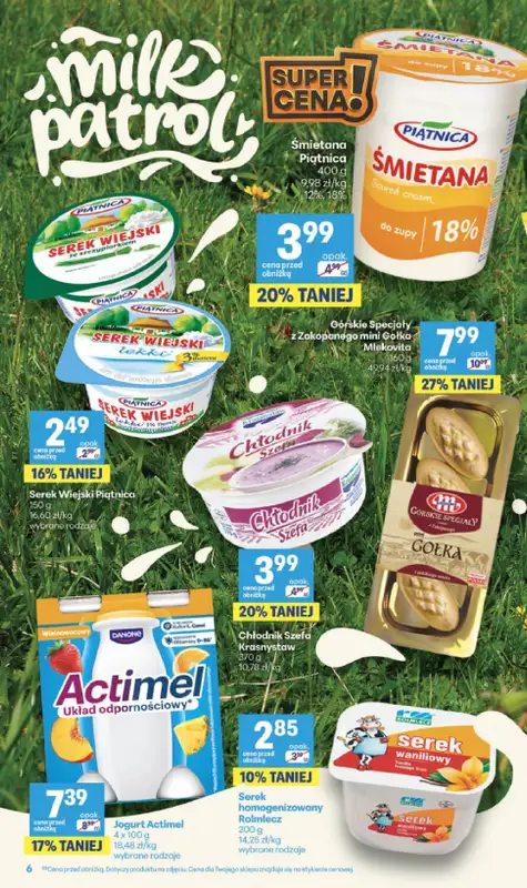 Delikatesy Centrum - gazetka promocyjna Gazetka  do środy 19.08 - strona 6