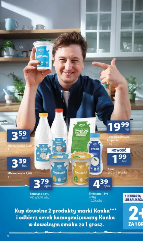 Delikatesy Centrum - gazetka promocyjna Gazetka  do środy 19.08 - strona 4