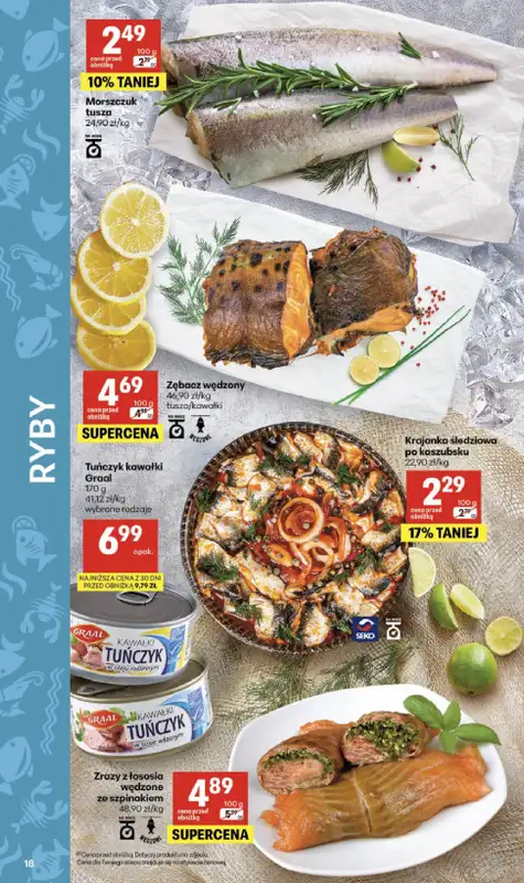 Delikatesy Centrum - gazetka promocyjna Gazetka  do środy 19.08 - strona 18