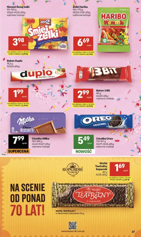 Delikatesy Centrum - gazetka promocyjna Gazetka  do środy 19.08 - strona 27