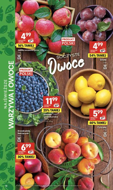 Delikatesy Centrum - gazetka promocyjna Gazetka  do środy 19.08 - strona 12