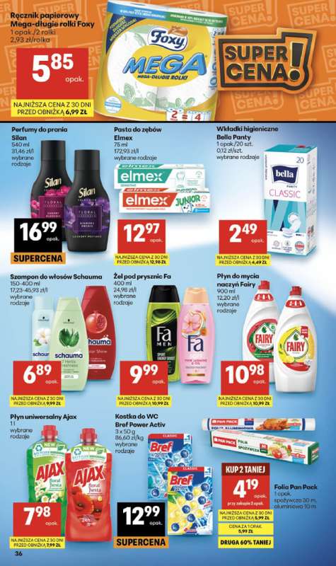 Delikatesy Centrum - gazetka promocyjna Gazetka  do środy 19.08 - strona 36