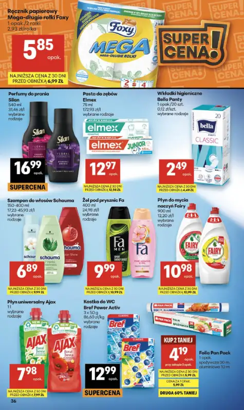 Delikatesy Centrum - gazetka promocyjna Gazetka  do środy 19.08 - strona 36