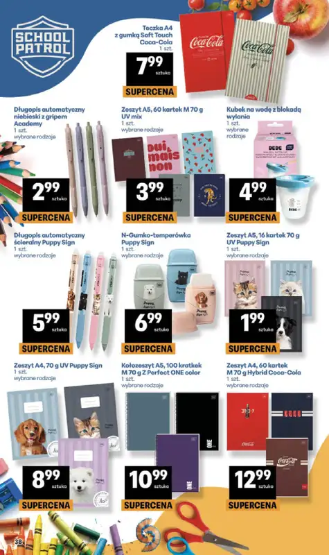 Delikatesy Centrum - gazetka promocyjna Gazetka  do środy 19.08 - strona 38