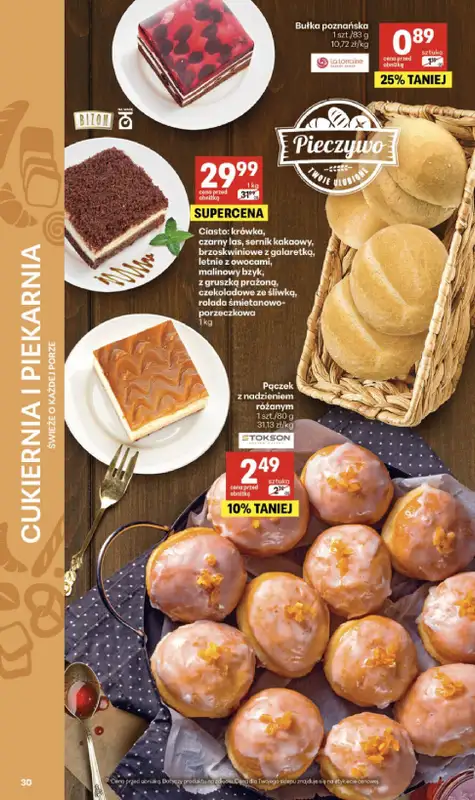 Delikatesy Centrum - gazetka promocyjna Gazetka  do środy 19.08 - strona 30