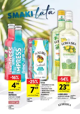 Intermarche - gazetka promocyjna Gazetka alkoholowa od poniedziałku 10.08 do środy 12.08 - strona 2