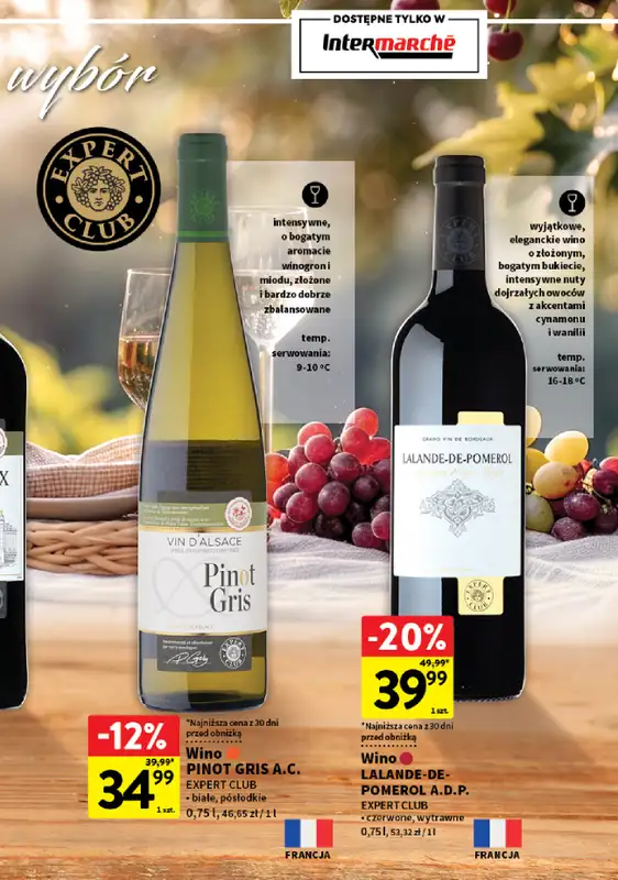 Intermarche - gazetka promocyjna Gazetka alkoholowa od poniedziałku 10.08 do środy 12.08 - strona 15