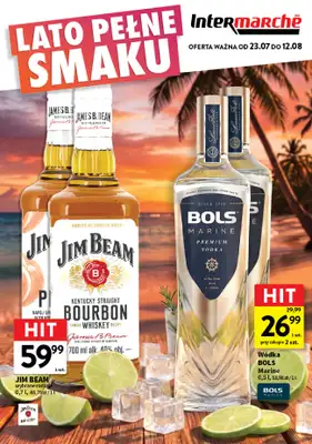Intermarche - gazetka promocyjna Gazetka alkoholowa od poniedziałku 10.08 do środy 12.08