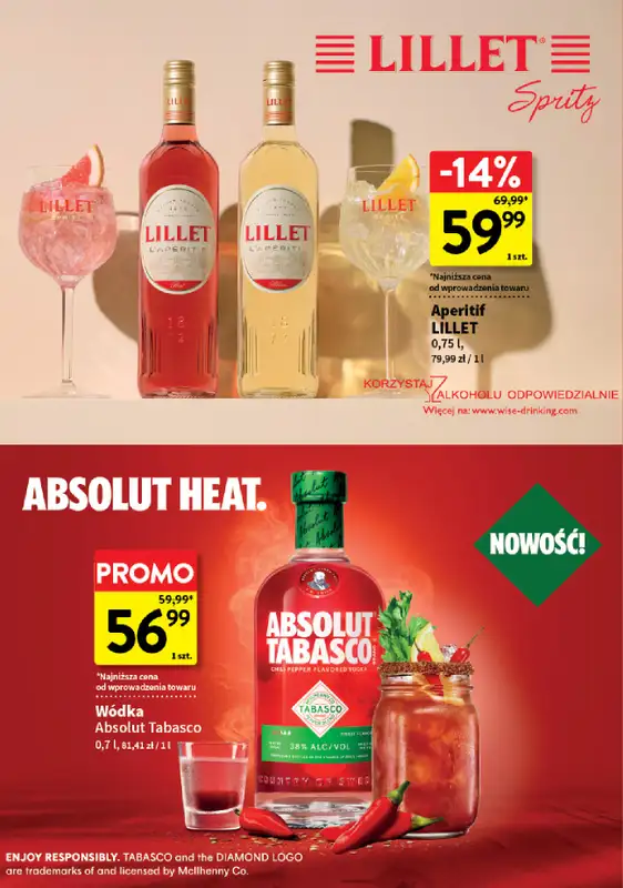 Intermarche - gazetka promocyjna Gazetka alkoholowa od poniedziałku 10.08 do środy 12.08 - strona 6