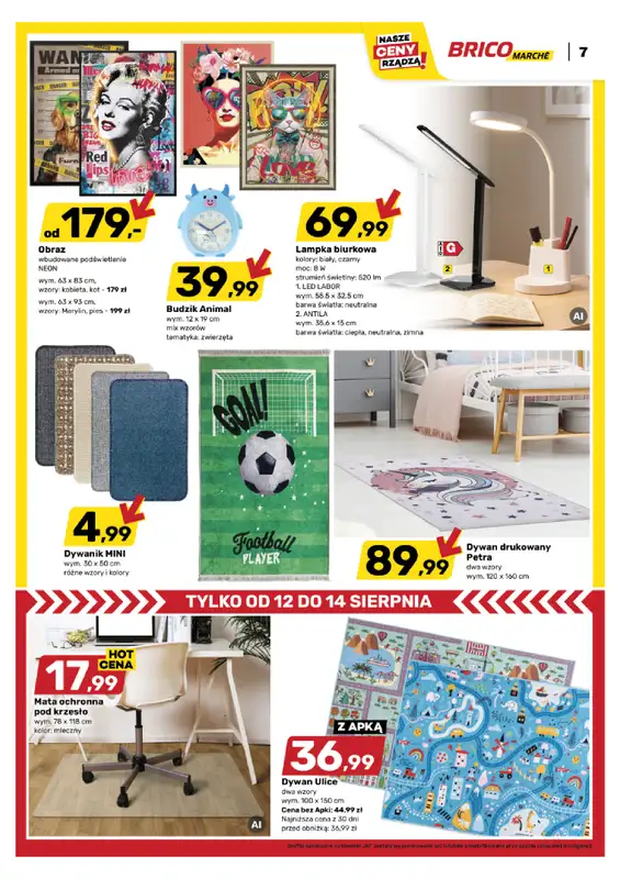 Bricomarche - gazetka promocyjna Gazetka od środy 12.08 do soboty 22.08 - strona 8