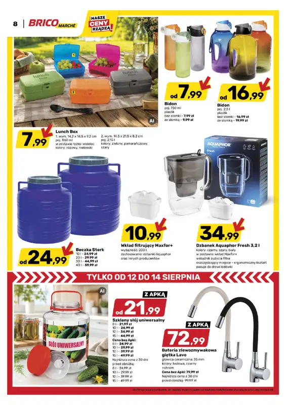 Bricomarche - gazetka promocyjna Gazetka od środy 12.08 do soboty 22.08 - strona 9