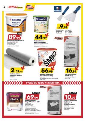 Bricomarche - gazetka promocyjna Gazetka  do soboty 22.08 - strona 4