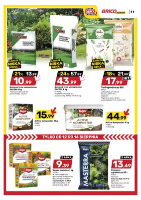 Bricomarche - gazetka promocyjna Gazetka od środy 12.08 do soboty 22.08 - strona 12