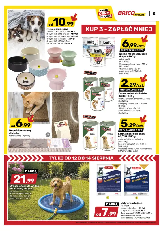 Bricomarche - gazetka promocyjna Gazetka od środy 12.08 do soboty 22.08 - strona 10