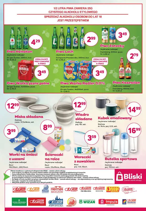 Bliski - gazetka promocyjna Gazetka od wtorku 11.08 do niedzieli 23.08 - strona 4