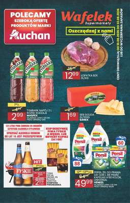 Wafelek - gazetka promocyjna Gazetka od poniedziałku 10.08 do soboty 22.08