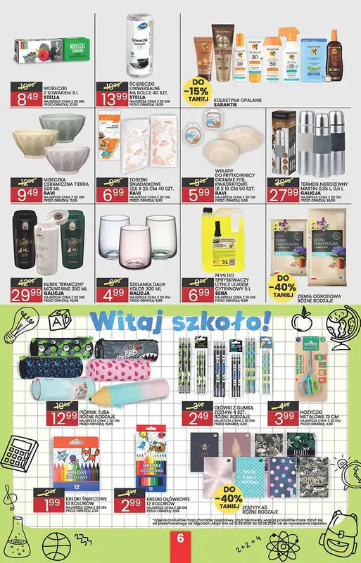 Wafelek - gazetka promocyjna Gazetka od poniedziałku 10.08 do soboty 22.08 - strona 6