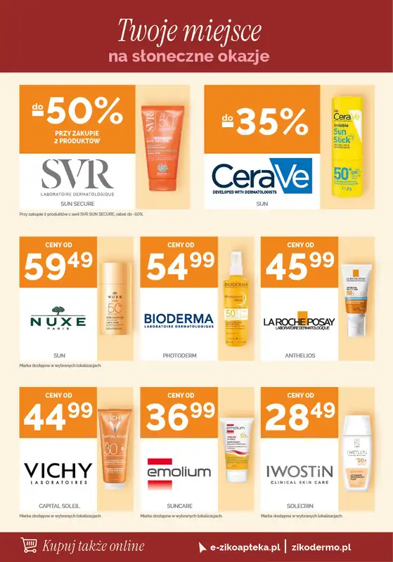 Ziko Dermo - gazetka promocyjna Gazetka od czwartku 13.08 do środy 26.08 - strona 12