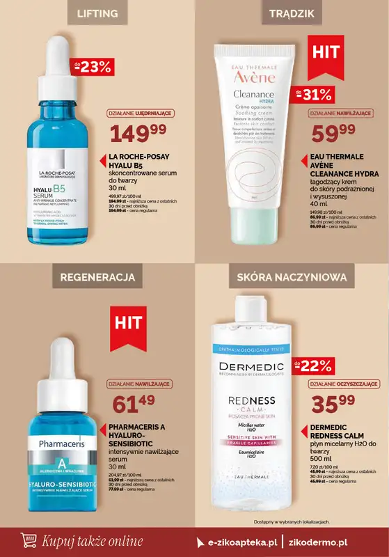 Ziko Dermo - gazetka promocyjna Gazetka od czwartku 13.08 do środy 26.08 - strona 2