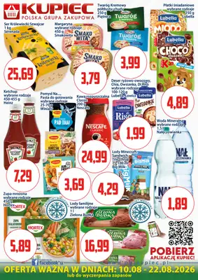 Kupiec - gazetka promocyjna Oferta plakatowa od poniedziałku 10.08 do soboty 22.08 - strona 2