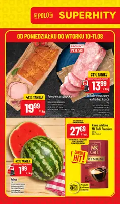 POLOmarket - gazetka promocyjna Super hity od poniedziałku 10.08 do wtorku 11.08