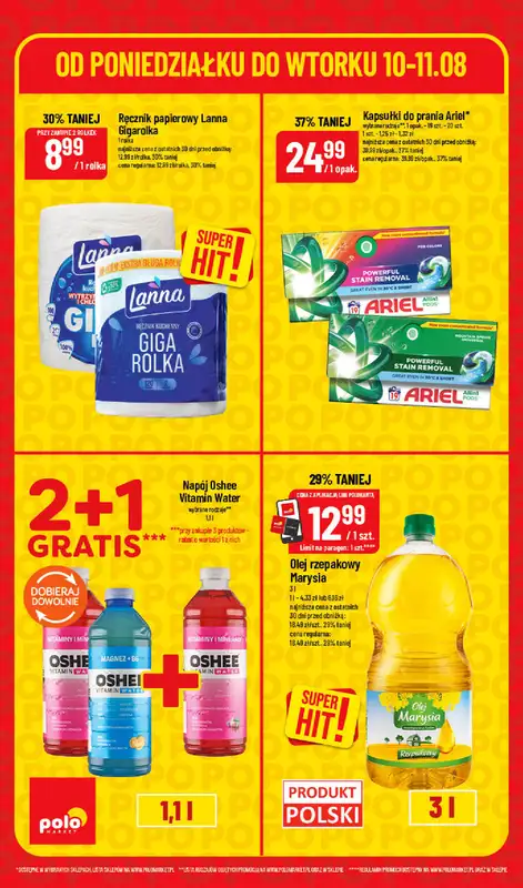 POLOmarket - gazetka promocyjna Super hity od poniedziałku 10.08 do wtorku 11.08 - strona 6