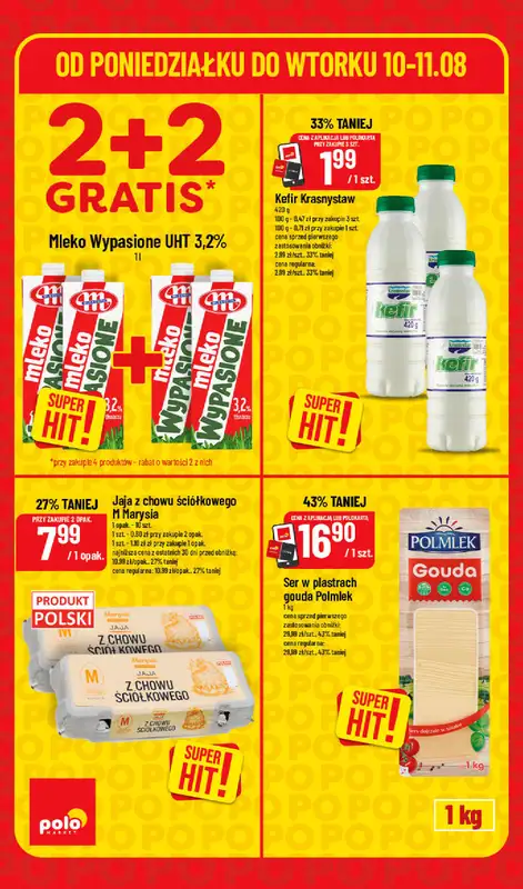 POLOmarket - gazetka promocyjna Super hity od poniedziałku 10.08 do wtorku 11.08 - strona 4