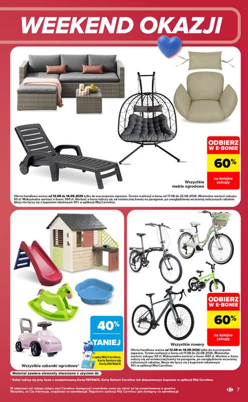 Carrefour Market - gazetka promocyjna W sumie od środy weekend okazji  do piątku 14.08 - strona 7