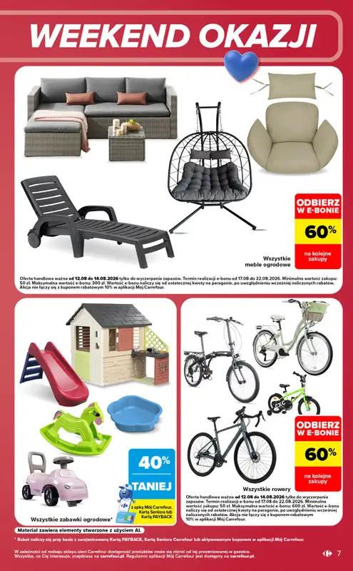 Carrefour Market - gazetka promocyjna W sumie od środy weekend okazji od środy 12.08 do piątku 14.08 - strona 7