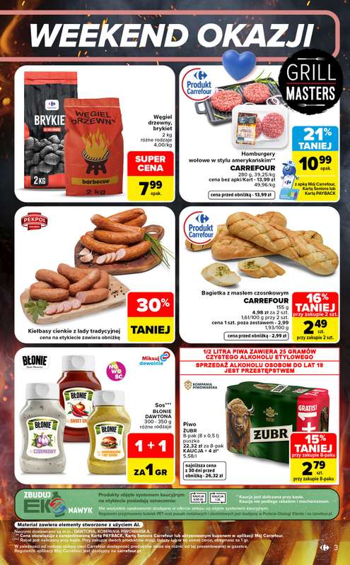 Carrefour Market - gazetka promocyjna W sumie od środy weekend okazji od środy 12.08 do piątku 14.08 - strona 3