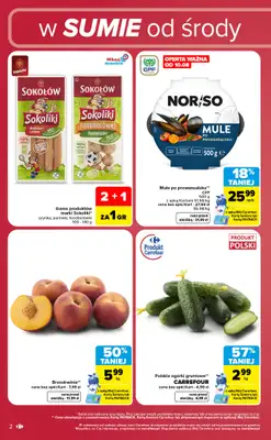 Carrefour Market - gazetka promocyjna W sumie od środy weekend okazji od środy 12.08 do piątku 14.08 - strona 2