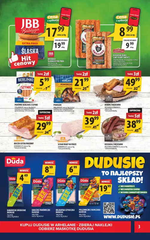 Arhelan - gazetka promocyjna Gazetka od poniedziałku 10.08 do niedzieli 23.08 - strona 3