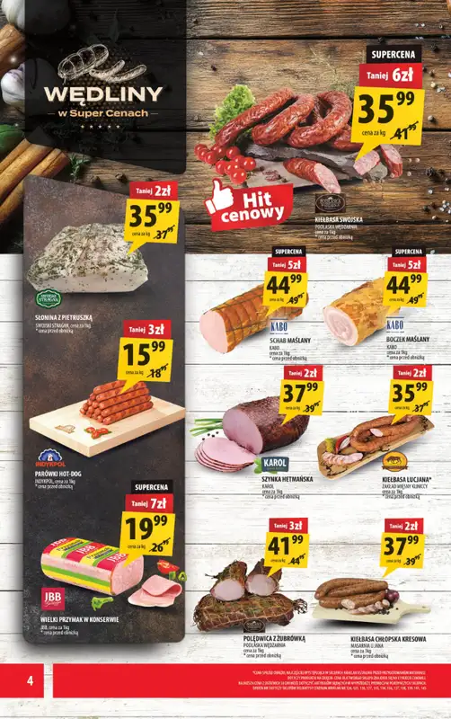 Arhelan - gazetka promocyjna Gazetka od poniedziałku 10.08 do niedzieli 23.08 - strona 4