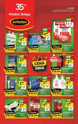 Arhelan - gazetka promocyjna Gazetka od poniedziałku 10.08 do niedzieli 23.08