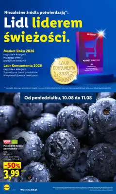 Lidl - gazetka promocyjna Oferta od poniedziałku od poniedziałku 10.08 do wtorku 11.08 - strona 40