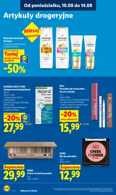 Lidl - gazetka promocyjna Oferta od poniedziałku od poniedziałku 10.08 do wtorku 11.08 - strona 88