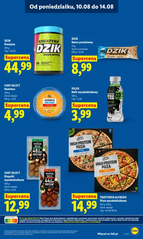 Lidl - gazetka promocyjna Oferta od poniedziałku od poniedziałku 10.08 do wtorku 11.08 - strona 67