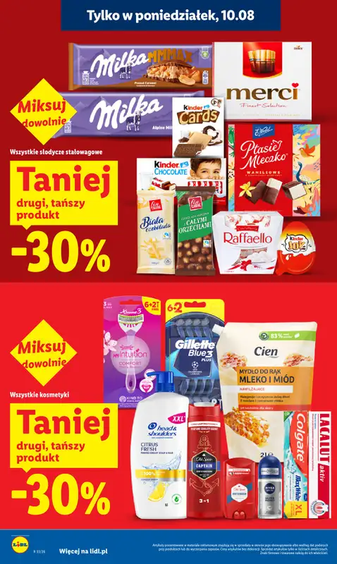 Lidl - gazetka promocyjna Oferta od poniedziałku od poniedziałku 10.08 do wtorku 11.08 - strona 28