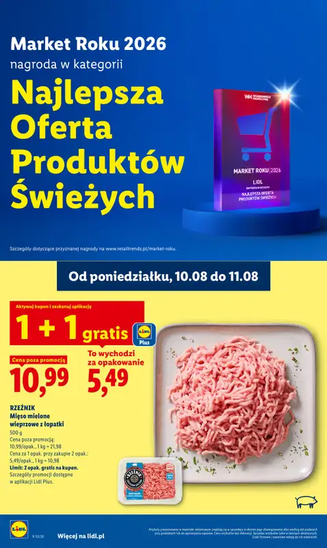 Lidl - gazetka promocyjna Oferta od poniedziałku od poniedziałku 10.08 do wtorku 11.08 - strona 54