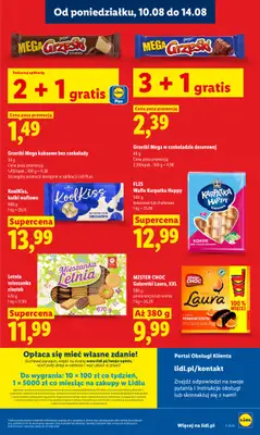 Lidl - gazetka promocyjna Oferta od poniedziałku od poniedziałku 10.08 do wtorku 11.08 - strona 81