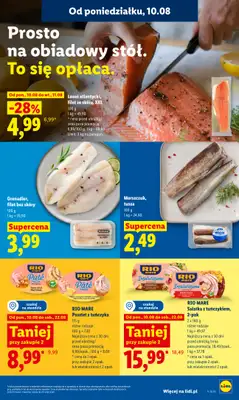 Lidl - gazetka promocyjna Oferta od poniedziałku od poniedziałku 10.08 do wtorku 11.08 - strona 57