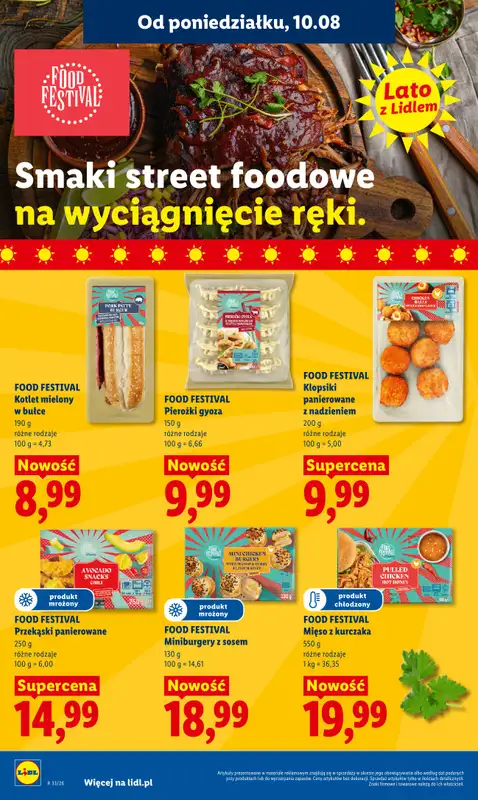 Lidl - gazetka promocyjna Oferta od poniedziałku od poniedziałku 10.08 do wtorku 11.08 - strona 62