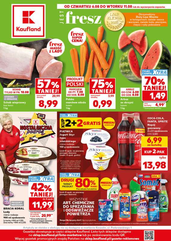 Kaufland - gazetka promocyjna Gazetka Tygodnia od czwartku 06.08 do wtorku 11.08