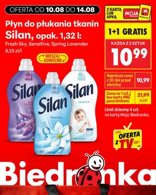 Biedronka - gazetka promocyjna Biedronkowe oszczędności od poniedziałku 10.08 do środy 12.08 - strona 12