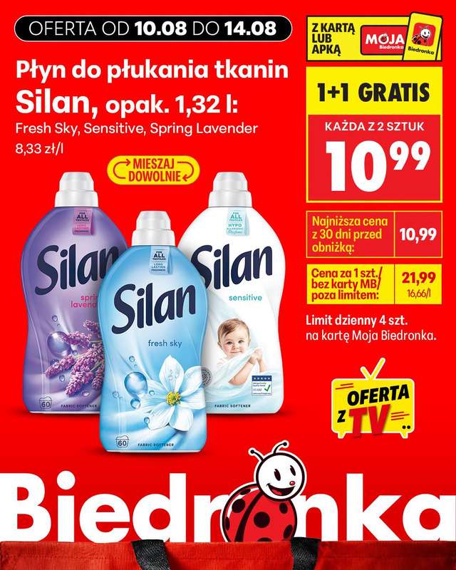 Biedronka - gazetka promocyjna Biedronkowe oszczędności od poniedziałku 10.08 do środy 12.08 - strona 12