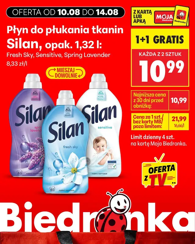 Biedronka - gazetka promocyjna Biedronkowe oszczędności od poniedziałku 10.08 do środy 12.08 - strona 12