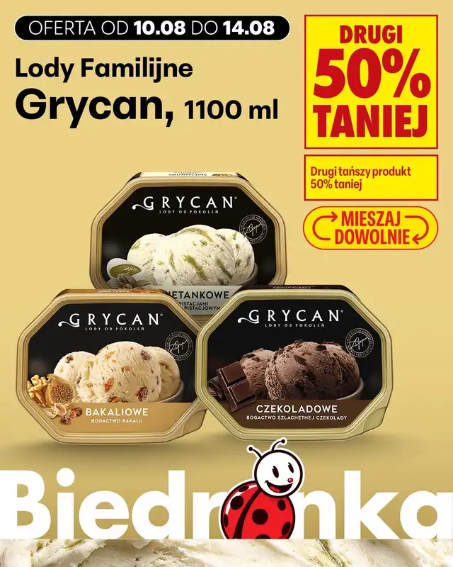 Biedronka - gazetka promocyjna Biedronkowe oszczędności od poniedziałku 10.08 do środy 12.08 - strona 5