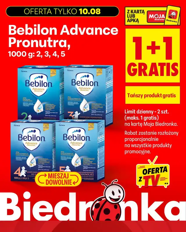 Biedronka - gazetka promocyjna Biedronkowe oszczędności od poniedziałku 10.08 do środy 12.08 - strona 14